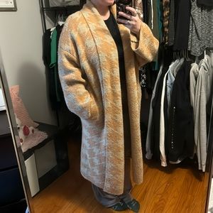 Long oversized cardigan
